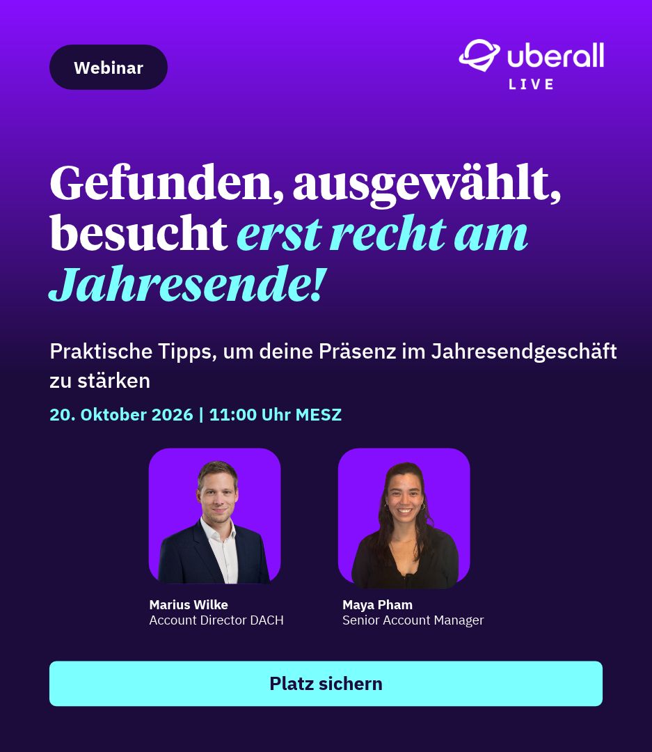 Uberall Marketing Image